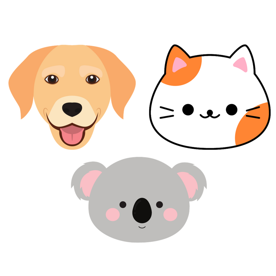 3 Pet Faces