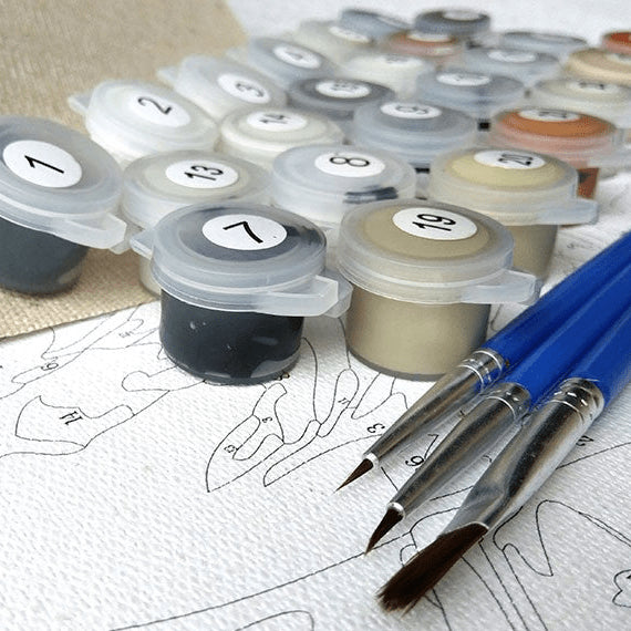 Customized Pet Paint by Numbers, Not Just For Pet Pictures