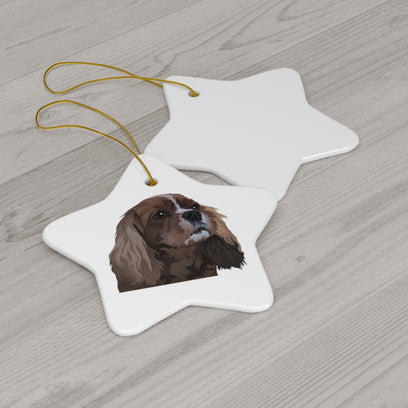 Custom Pet Printed Ceramic Ornaments