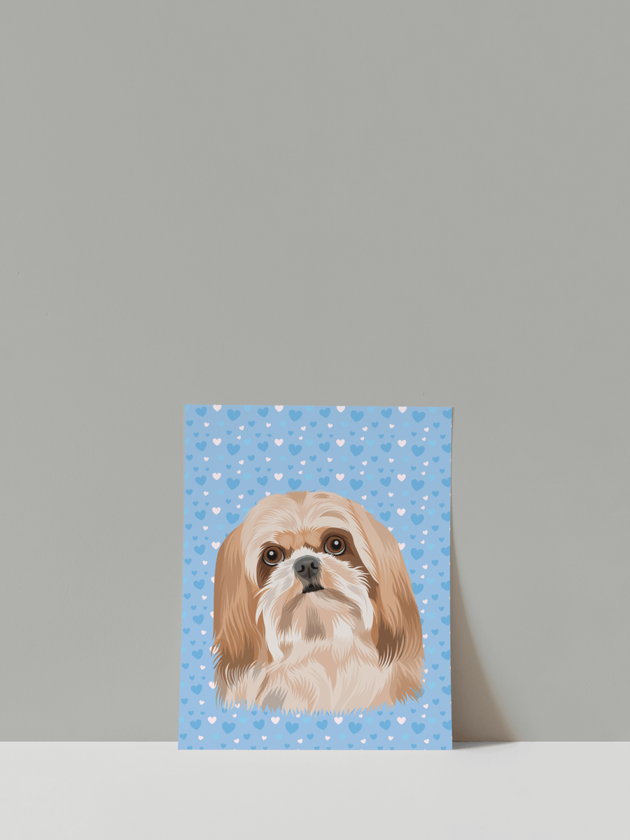 Print your pet as a custom poster