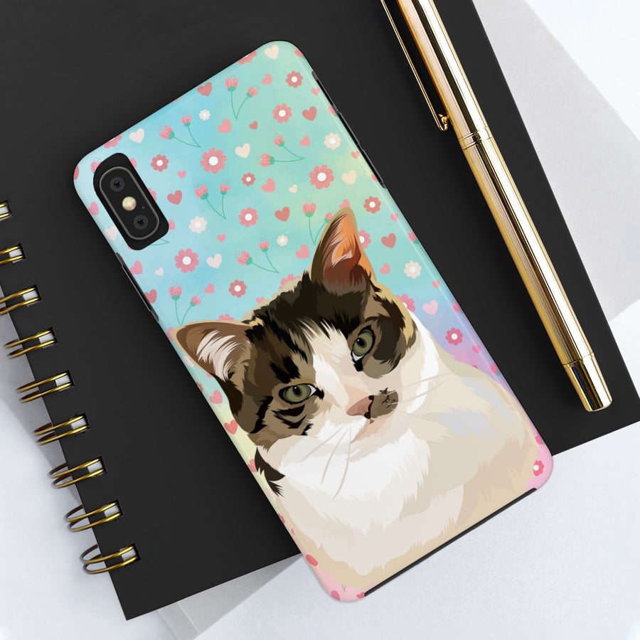 Custom Pet Printed Tough iPhone Cases