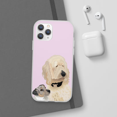 Custom Pet Printed iPhone Flexi Cases