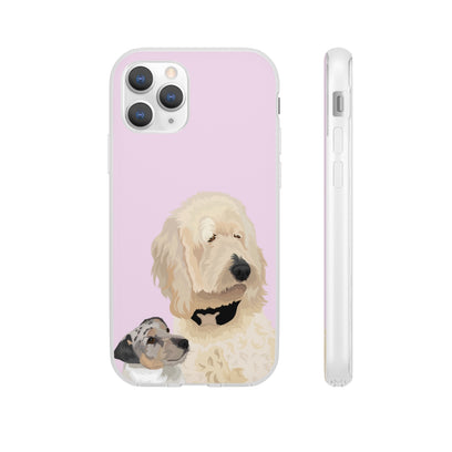 Custom Pet Printed iPhone Flexi Cases