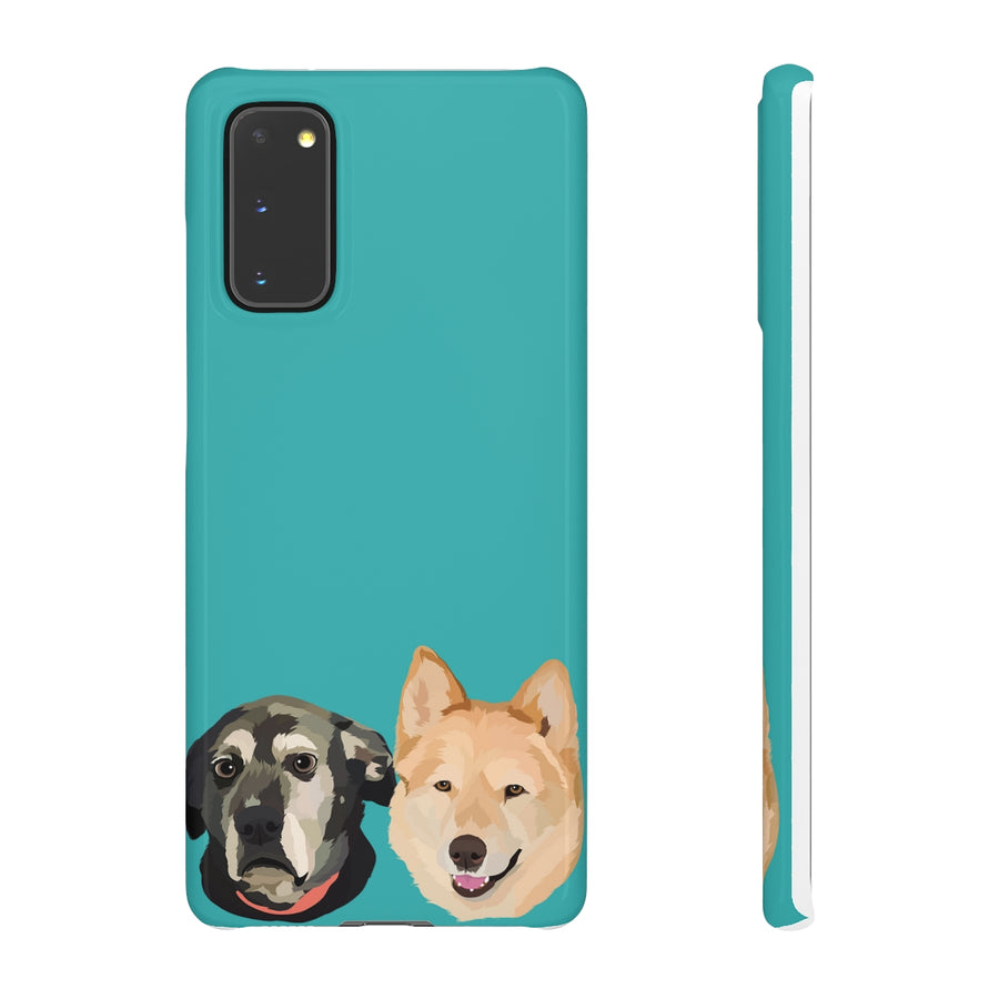 Custom Pet Printed Samsung Snap Cases
