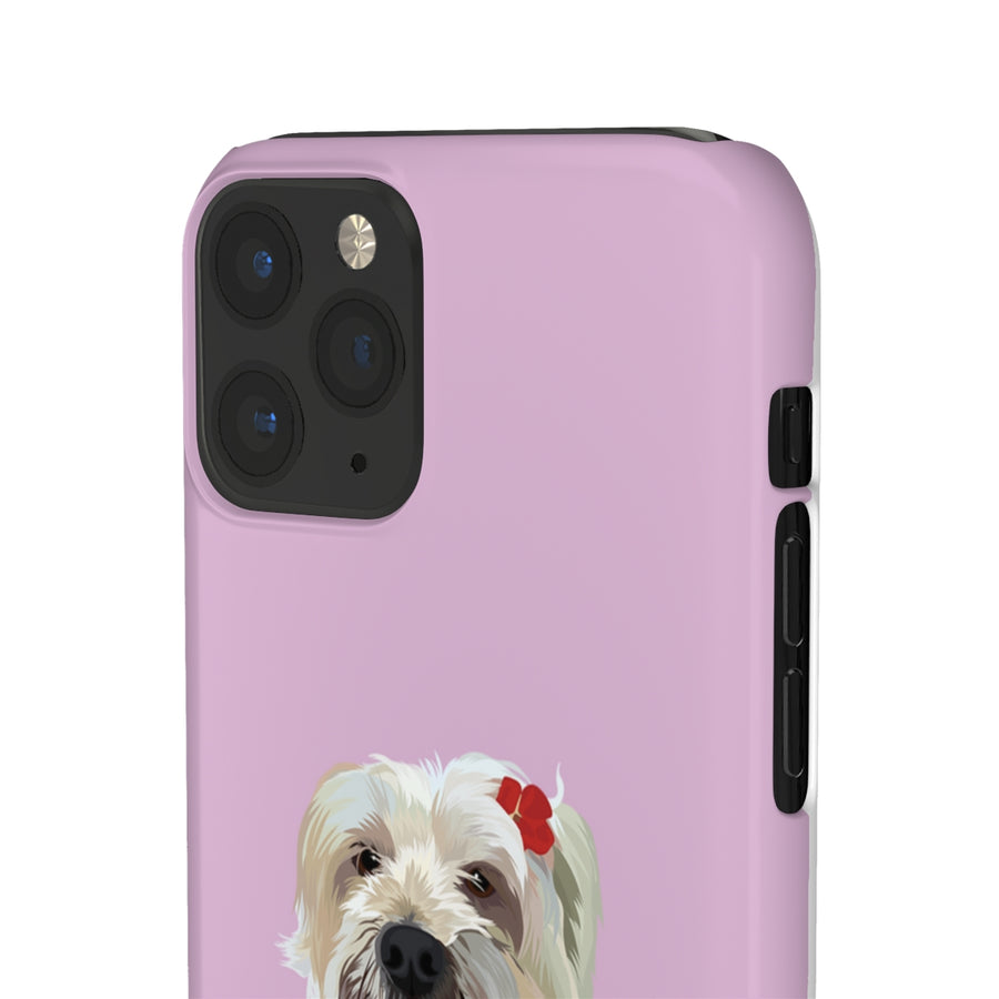 Custom Pet Printed iPhone Snap Cases