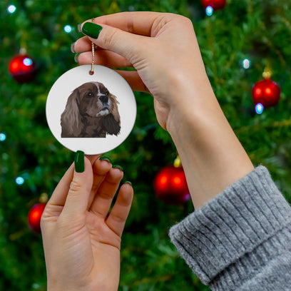 Custom Pet Printed Ceramic Ornaments