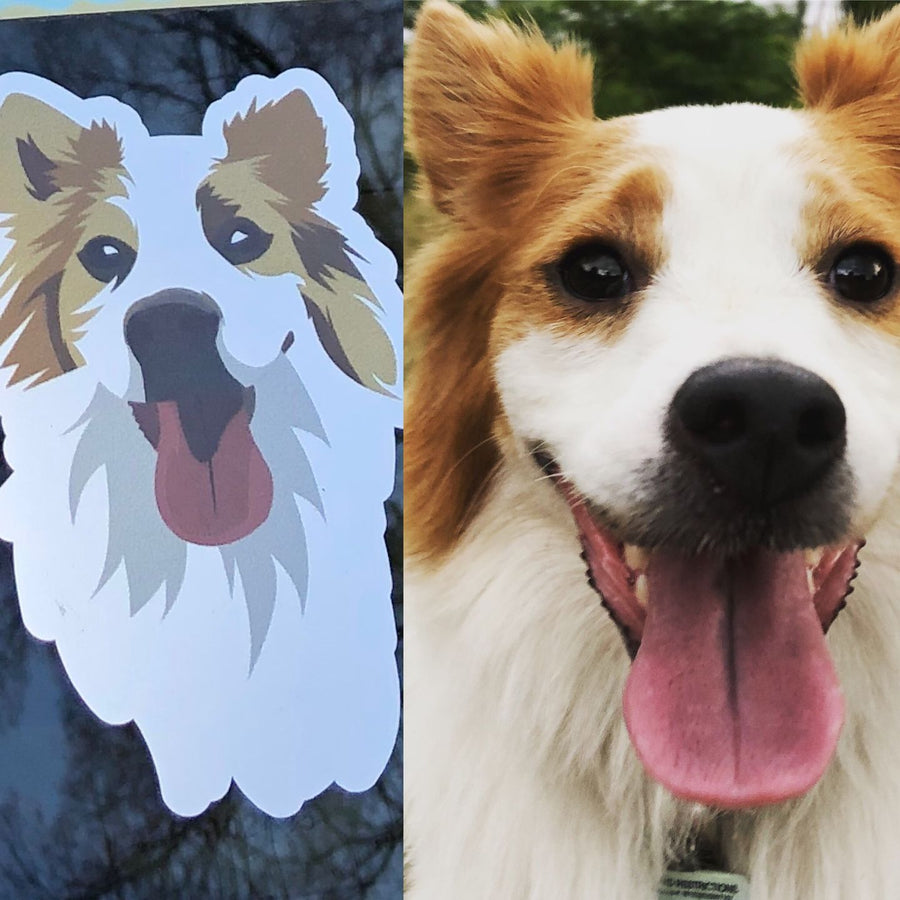 Customized animal stickers