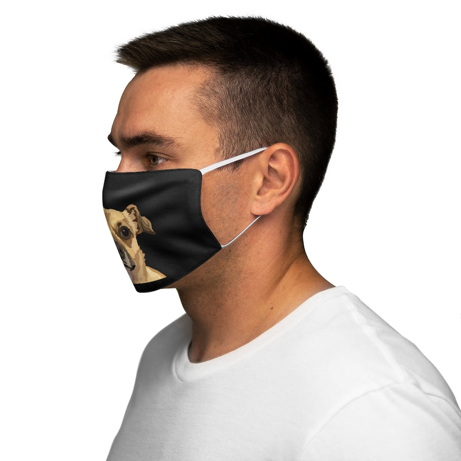 Custom Printed Snug-Fit Polyester Face Mask