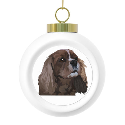 Custom Pet Printed Christmas Ball Ornament