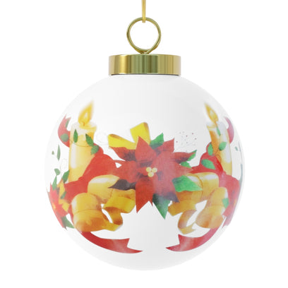 Custom Pet Printed Christmas Ball Ornament