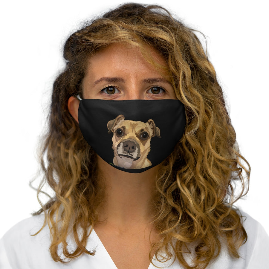 Custom Printed Snug-Fit Polyester Face Mask