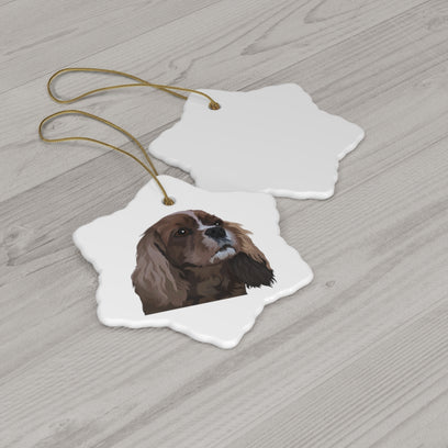 Custom Pet Printed Ceramic Ornaments