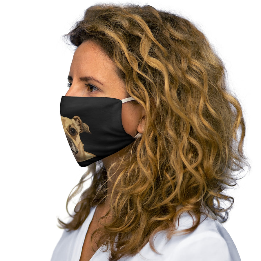 Custom Printed Snug-Fit Polyester Face Mask