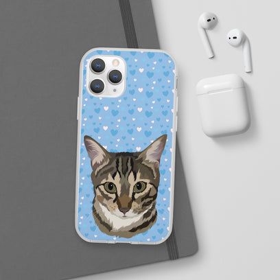 Custom Pet Printed iPhone Flexi Cases