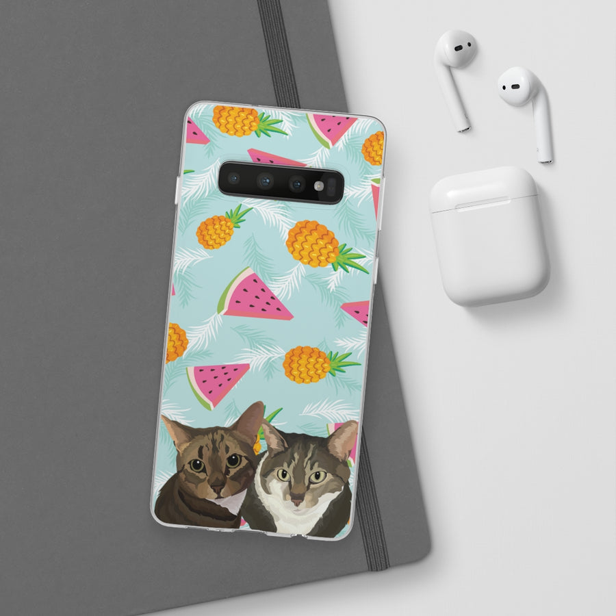 Custom Pet Printed Samsung Flexi Cases