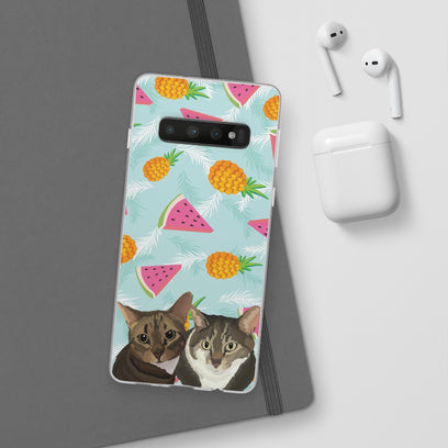 Custom Pet Printed Samsung Flexi Cases