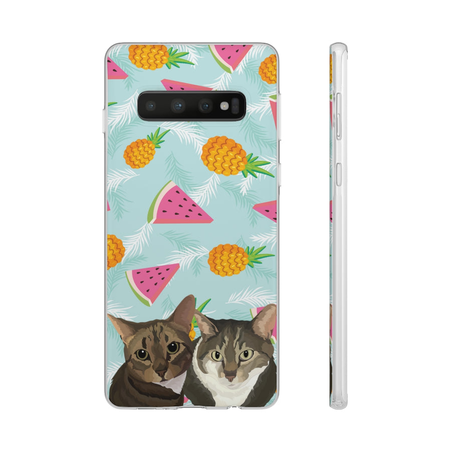 Custom Pet Printed Samsung Flexi Cases