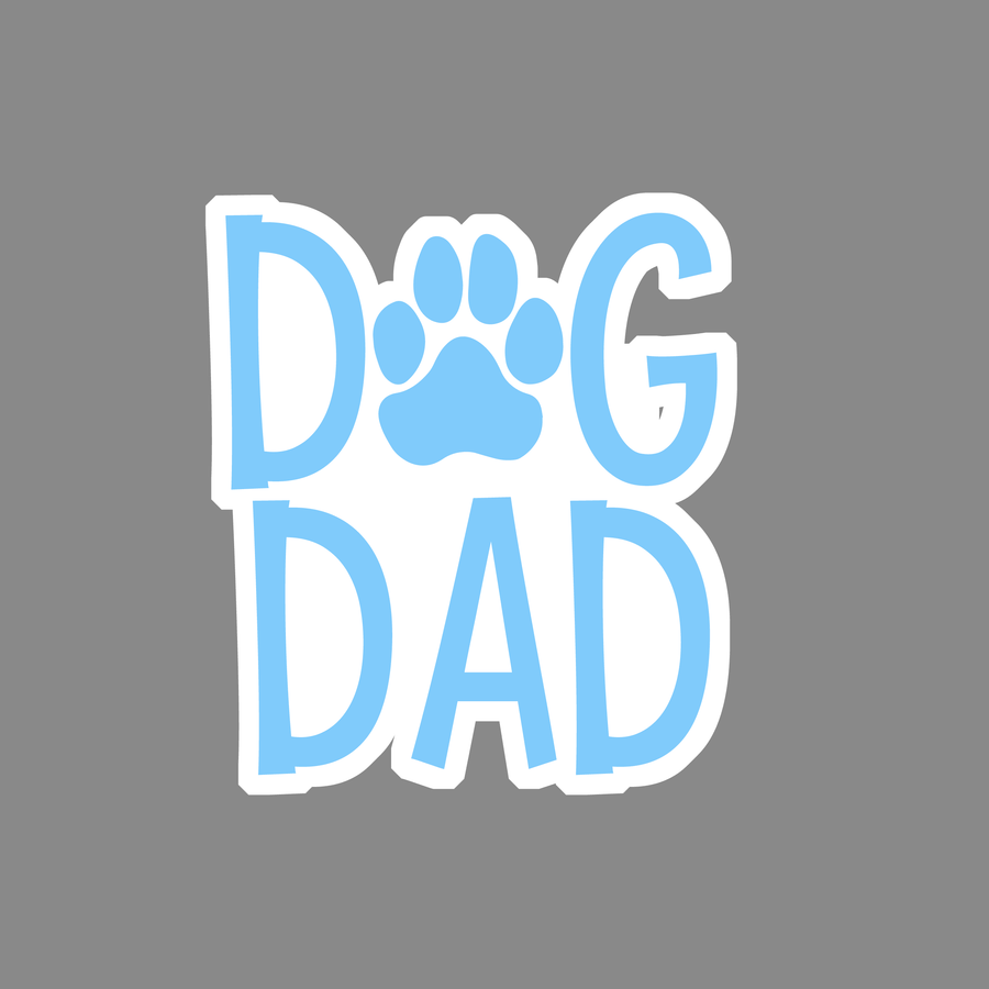 Dog Dad Sticker