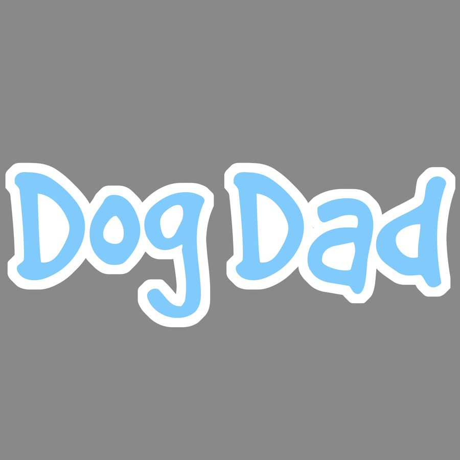 Dog Dad Sticker