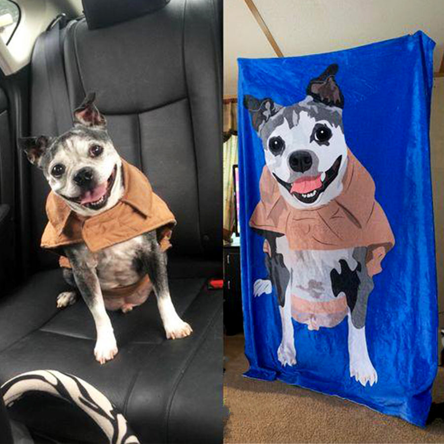 Animal hotsell fleece blankets