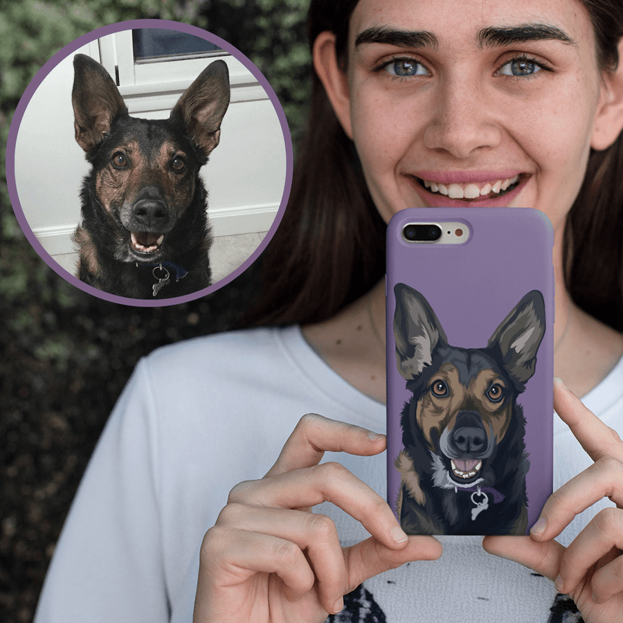 Custom Pet Phone Case My Pet Prints Custom Pet Phone Case My Pet Prints