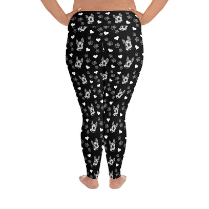 Custom Pet Printed Plus Size Leggings