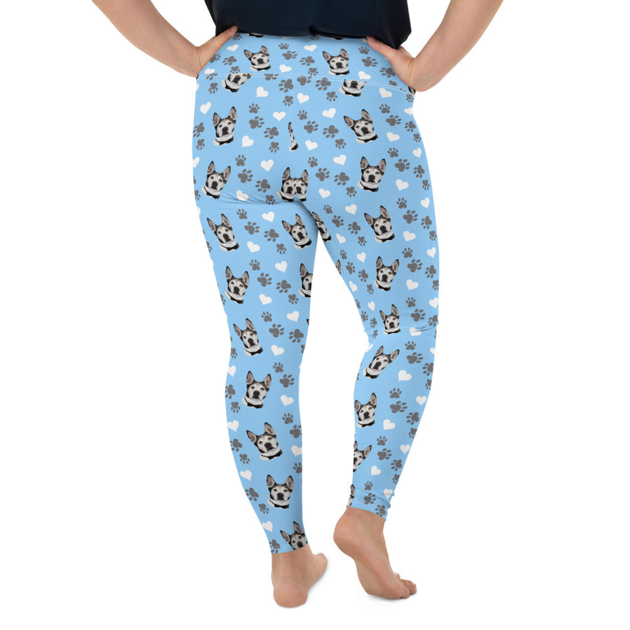 Custom Pet Printed Plus Size Leggings