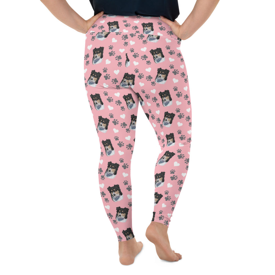 Custom Pet Printed Plus Size Leggings