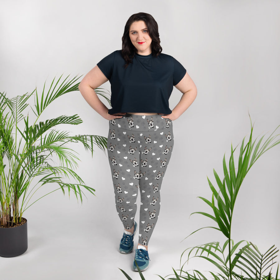 Custom Pet Printed Plus Size Leggings