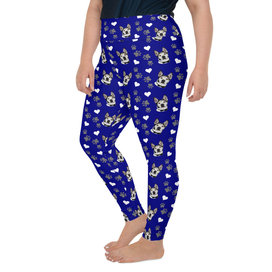 Custom Pet Printed Plus Size Leggings