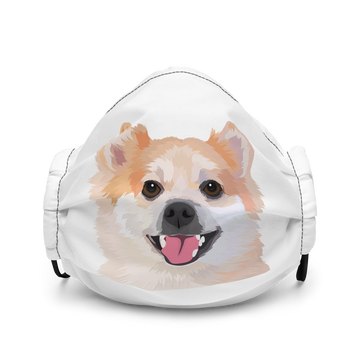 Custom Pet Print Premium Face Mask