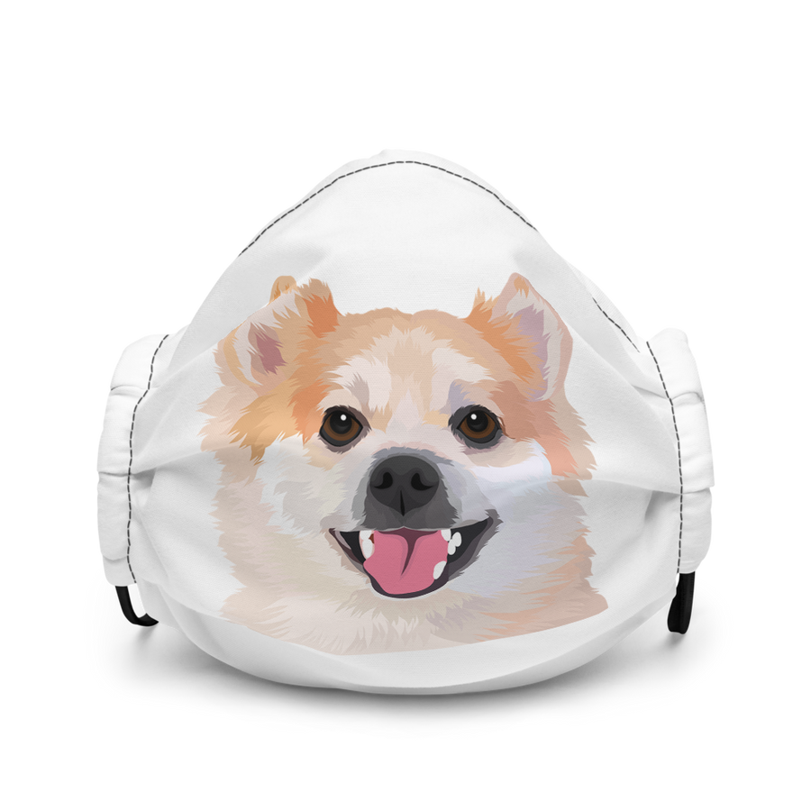 Custom Pet Print Premium Face Mask