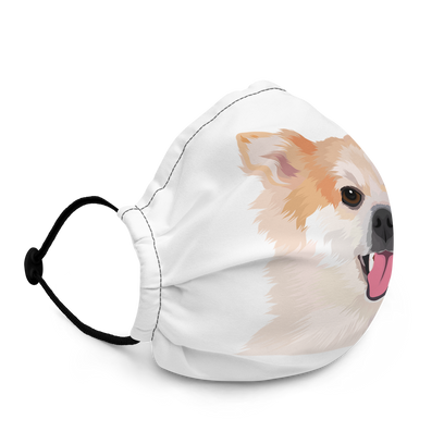 Custom Pet Print Premium Face Mask