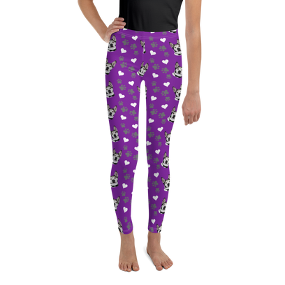 Custom Pet Printed Youth Leggings