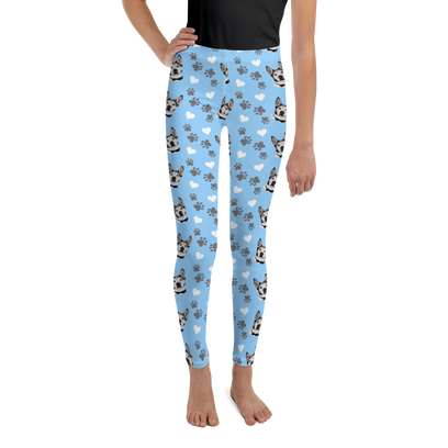 Custom Pet Printed Youth Leggings