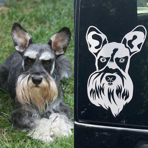 Vinyl decals of your pet