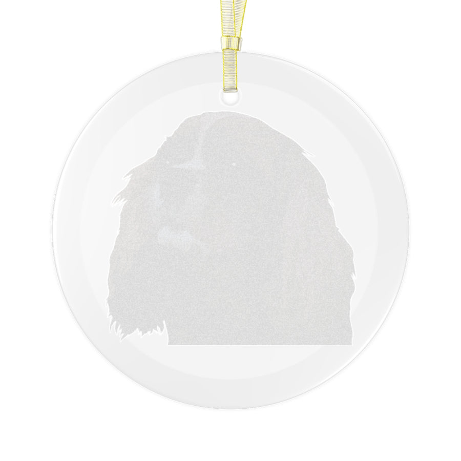 Custom Pet Printed Glass Ornament