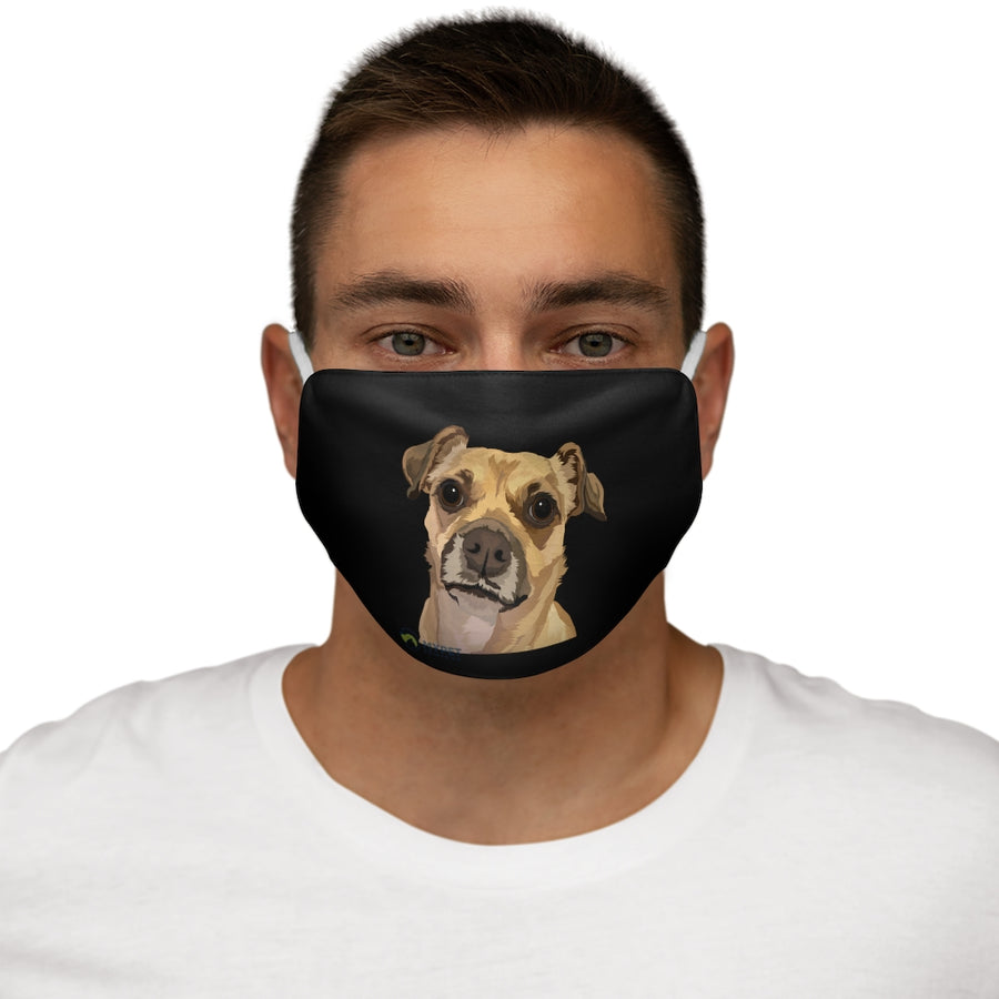 Custom Printed Snug-Fit Polyester Face Mask