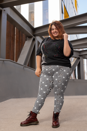 Custom Pet Printed Plus Size Leggings